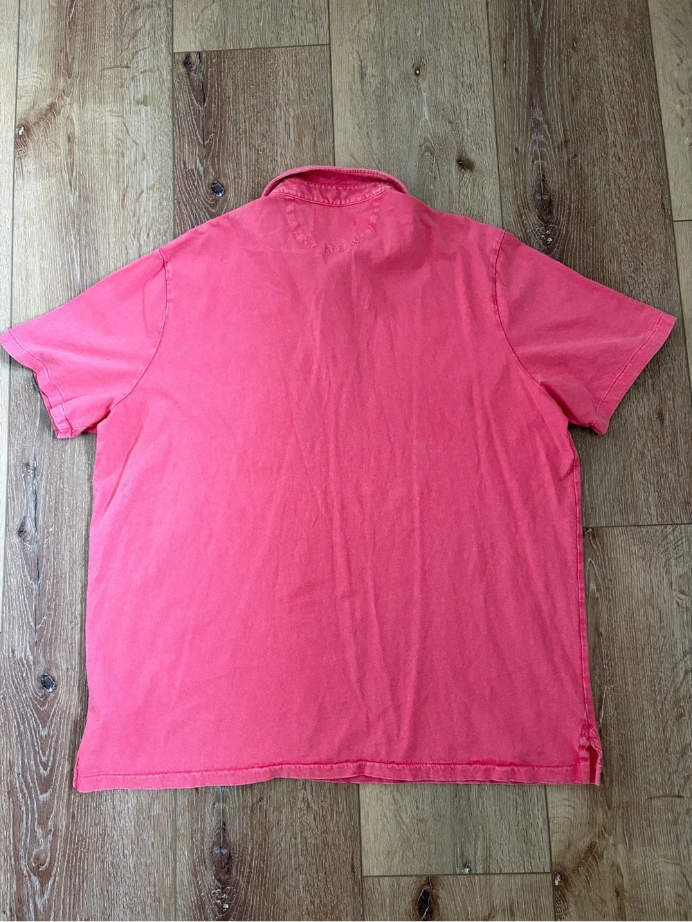 Polo by Ralph Lauren Coral Pink Short-Sleeve Polo with Chest Pocket